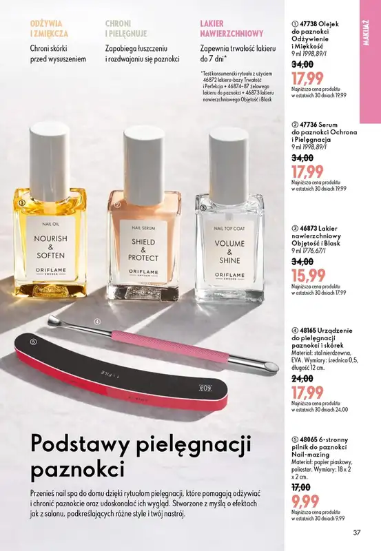 Oriflame - gazetka promocyjna Katalog 11/2026 od środy 29.07 do wtorku 18.08 - strona 37