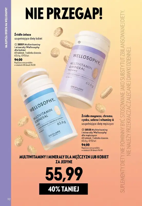Oriflame - gazetka promocyjna Katalog 11/2026 od środy 29.07 do wtorku 18.08 - strona 112