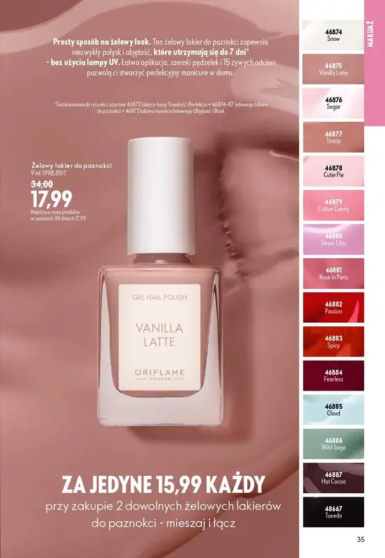 Oriflame - gazetka promocyjna Katalog 11/2026 od środy 29.07 do wtorku 18.08 - strona 35