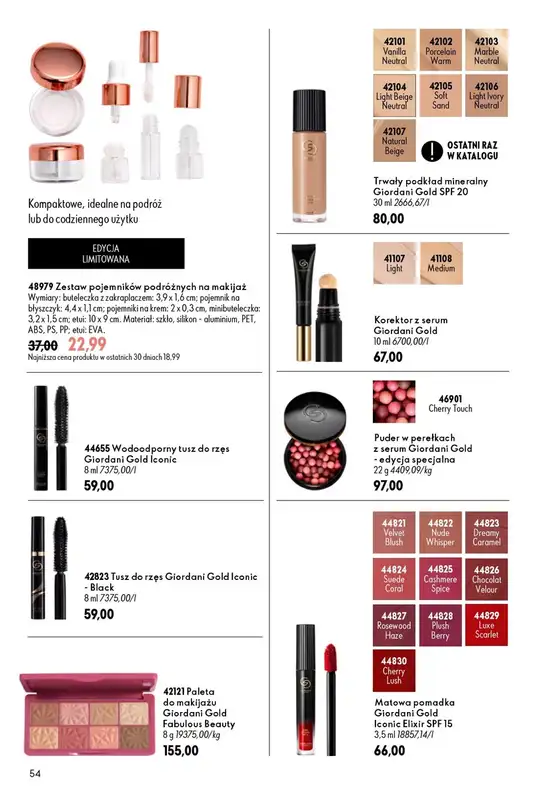 Oriflame - gazetka promocyjna Katalog 11/2026 od środy 29.07 do wtorku 18.08 - strona 54