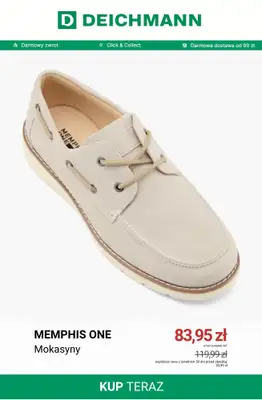 Deichmann - gazetka promocyjna Do -50% na półbuty męskie od czwartku 09.07  - strona 7