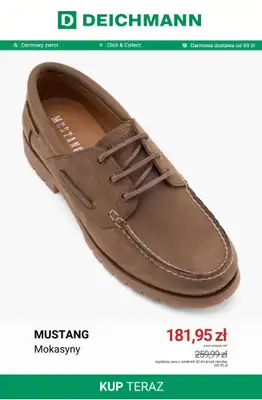Deichmann - gazetka promocyjna Do -50% na półbuty męskie od czwartku 09.07  - strona 5