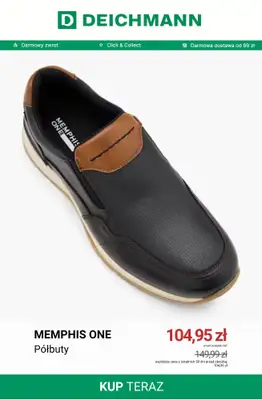 Deichmann - gazetka promocyjna Do -50% na półbuty męskie od czwartku 09.07  - strona 10