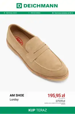 Deichmann - gazetka promocyjna Do -50% na półbuty męskie od czwartku 09.07  - strona 9