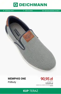 Deichmann - gazetka promocyjna Do -50% na półbuty męskie od czwartku 09.07  - strona 8