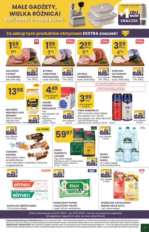 Stokrotka - gazetka promocyjna Gazetka Supermarket od czwartku 09.07 do środy 15.07 - strona 13
