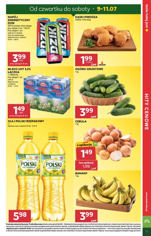 Stokrotka - gazetka promocyjna Gazetka Supermarket od czwartku 09.07 do środy 15.07 - strona 5