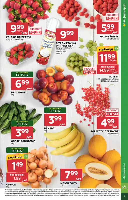 Stokrotka - gazetka promocyjna Gazetka Supermarket od czwartku 09.07 do środy 15.07 - strona 11