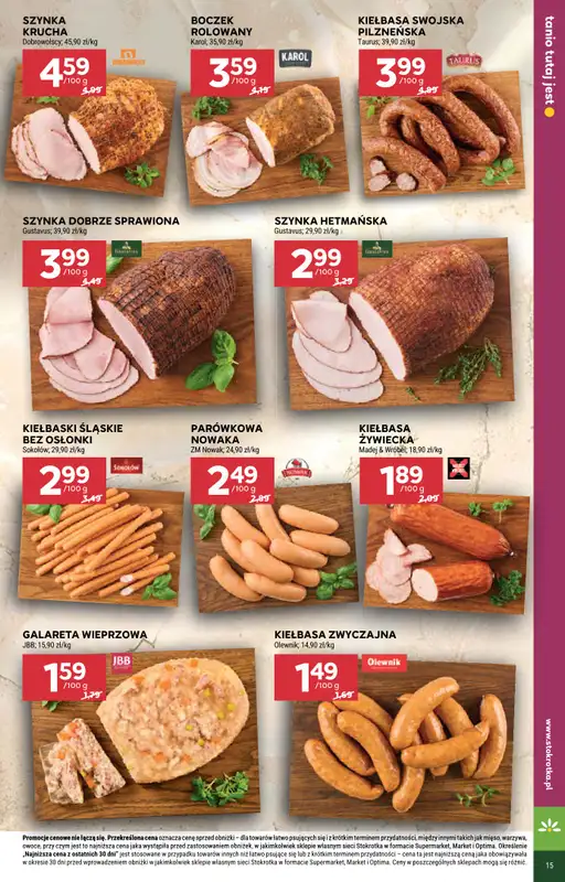 Stokrotka - gazetka promocyjna Gazetka Supermarket od czwartku 09.07 do środy 15.07 - strona 17