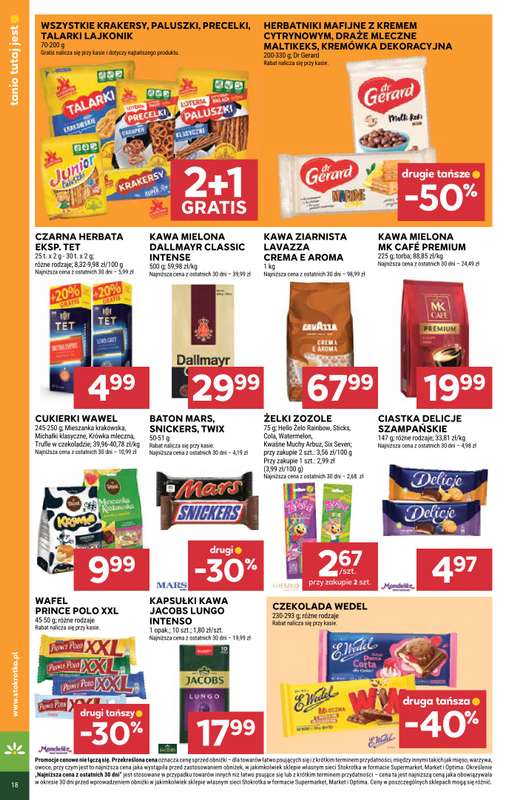 Stokrotka - gazetka promocyjna Gazetka Supermarket od czwartku 09.07 do środy 15.07 - strona 22