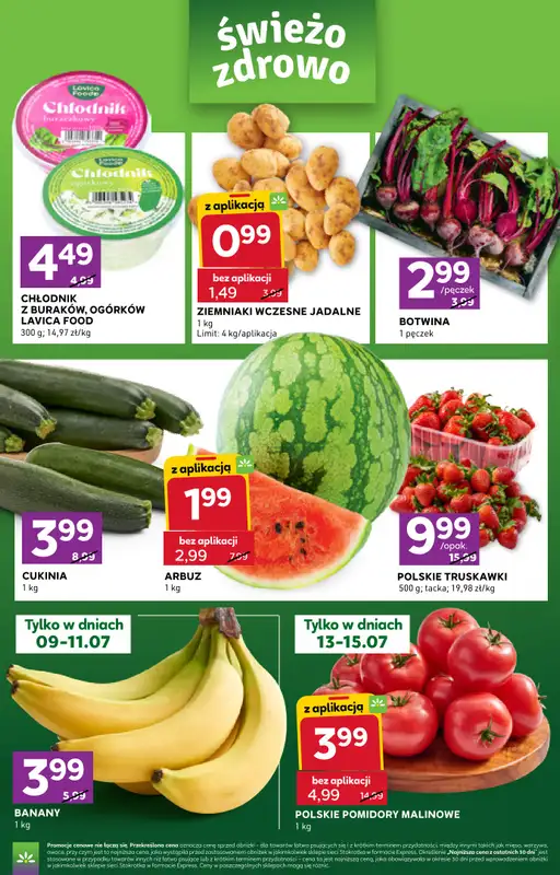 Stokrotka - gazetka promocyjna Gazetka Express od czwartku 09.07 do środy 15.07 - strona 3