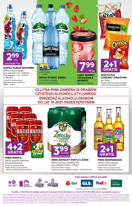 Stokrotka - gazetka promocyjna Gazetka Express od czwartku 09.07 do środy 15.07 - strona 7