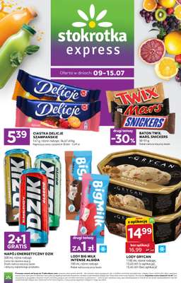 Stokrotka - gazetka promocyjna Gazetka Express od czwartku 09.07 do środy 15.07