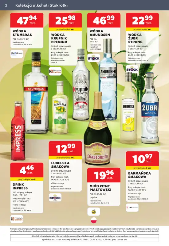 Stokrotka - gazetka promocyjna W dobrym smaku od środy 08.07 do środy 05.08 - strona 2
