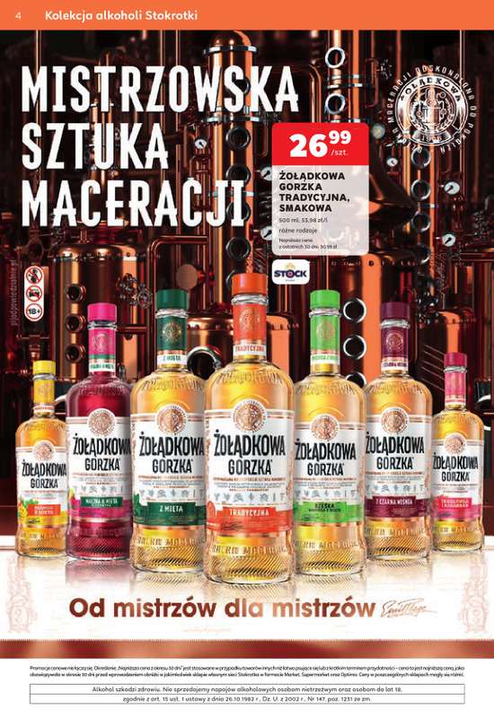 Stokrotka - gazetka promocyjna W dobrym smaku od środy 08.07 do środy 05.08 - strona 4