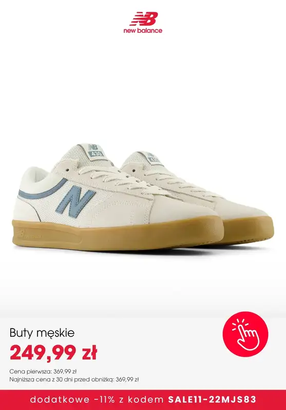 New Balance - gazetka promocyjna Extra rabat z kodem! od środy 08.07 do niedzieli 12.07 - strona 7