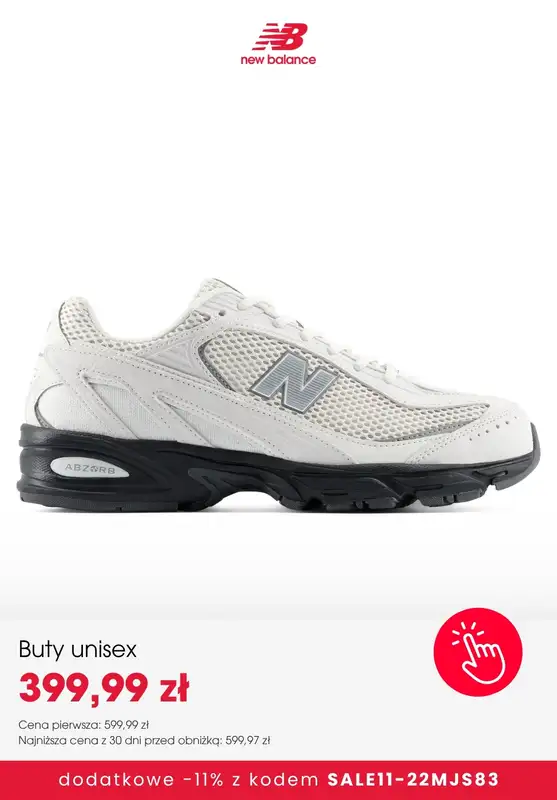 New Balance - gazetka promocyjna Extra rabat z kodem! od środy 08.07 do niedzieli 12.07 - strona 5