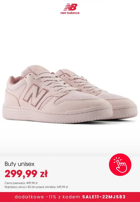 New Balance - gazetka promocyjna Extra rabat z kodem! od środy 08.07 do niedzieli 12.07 - strona 4