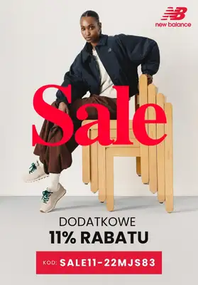 New Balance - gazetka promocyjna Extra rabat z kodem! od środy 08.07 do niedzieli 12.07