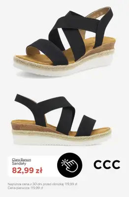 CCC - gazetka promocyjna SALE - damskie espadryle do 100 zł od piątku 10.07  - strona 2