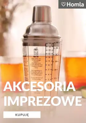 Homla - gazetka promocyjna Akcesoria imprezowe od czwartku 09.07 