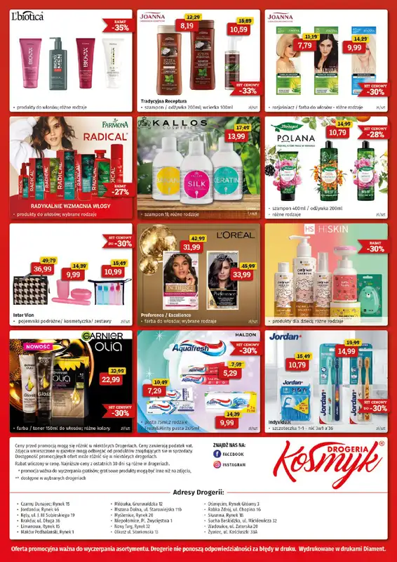 Drogeria Kosmyk - gazetka promocyjna Gazetka od środy 08.07 do piątku 31.07 - strona 8