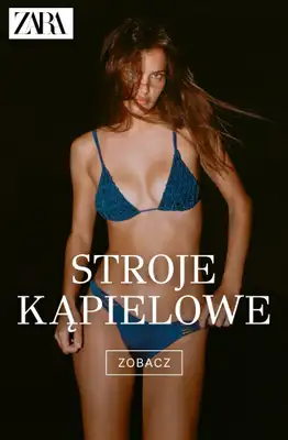 Zara - gazetka promocyjna Stroje kąpielowe od czwartku 09.07 