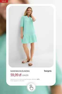 bonprix - gazetka promocyjna Nowości na SALE! od środy 08.07  - strona 7