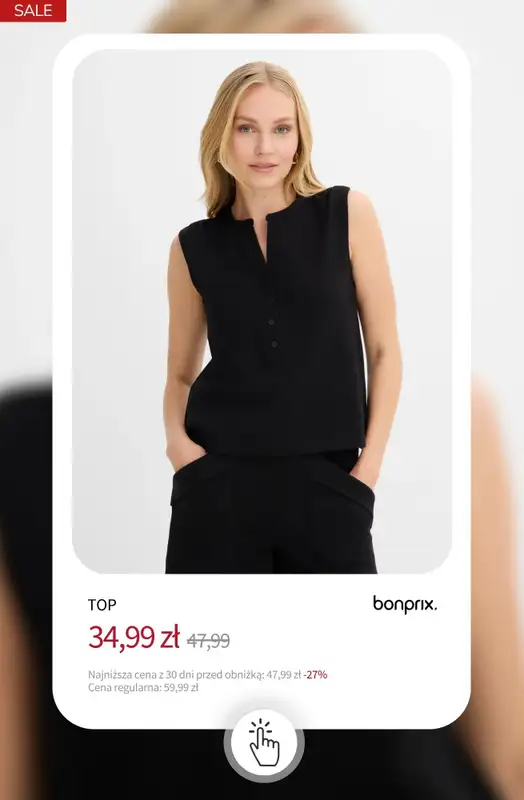 bonprix - gazetka promocyjna Nowości na SALE! od środy 08.07  - strona 11