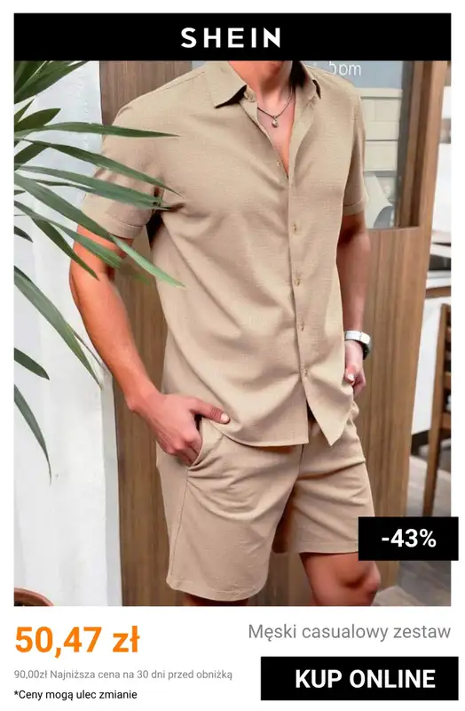 SHEIN - gazetka promocyjna Komplety na lato dla niego od środy 08.07 do środy 15.07 - strona 2