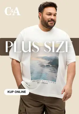 C&A - gazetka promocyjna Duże rozmiary dla niego od czwartku 09.07 