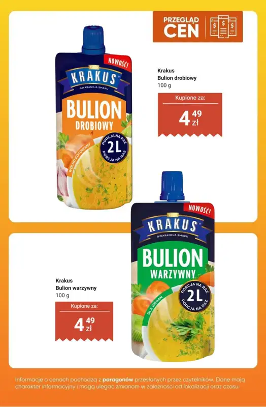 Dino - gazetka promocyjna Produkty na BULION - przegląd cen od czwartku 09.07 do wtorku 14.07 - strona 4
