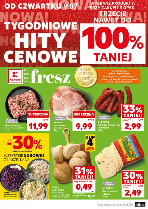 Kaufland - gazetka promocyjna Mocny Start od poniedziałku 13.07 do środy 15.07 - strona 8