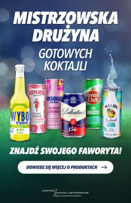 Biedronka - gazetka promocyjna Mistrzowska drużyna gotowych koktajli od czwartku 09.07 do niedzieli 12.07 - strona 2