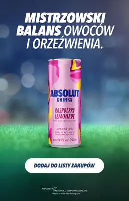 Biedronka - gazetka promocyjna Mistrzowska drużyna gotowych koktajli od czwartku 09.07 do niedzieli 12.07 - strona 6