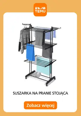 Temu - gazetka promocyjna Praktyczne produkty do prania i prasowania od środy 08.07  - strona 11