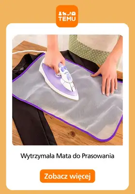 Temu - gazetka promocyjna Praktyczne produkty do prania i prasowania od środy 08.07  - strona 3
