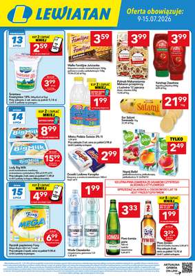 LEWIATAN - gazetka promocyjna Mamy TO w Lewiatanie – woj. lubelskie od czwartku 09.07 do środy 15.07