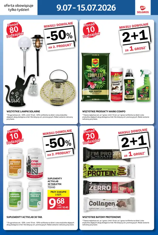 Selgros - gazetka promocyjna Jeszcze więcej super promocji! od czwartku 09.07 do środy 15.07 - strona 12