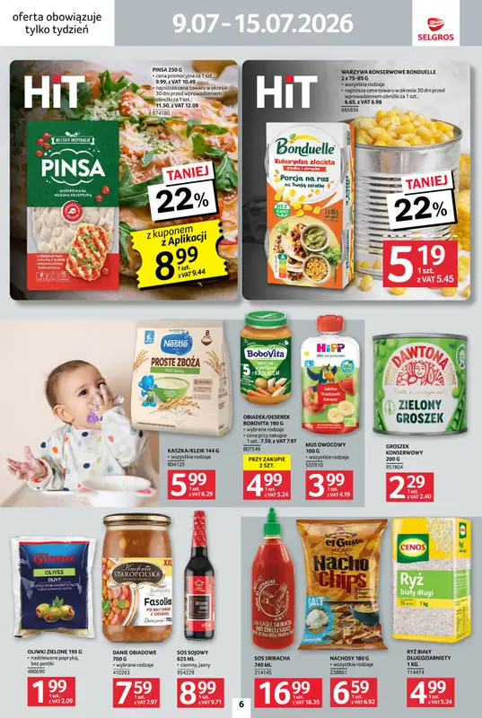 Selgros - gazetka promocyjna Jeszcze więcej super promocji! od czwartku 09.07 do środy 15.07 - strona 6