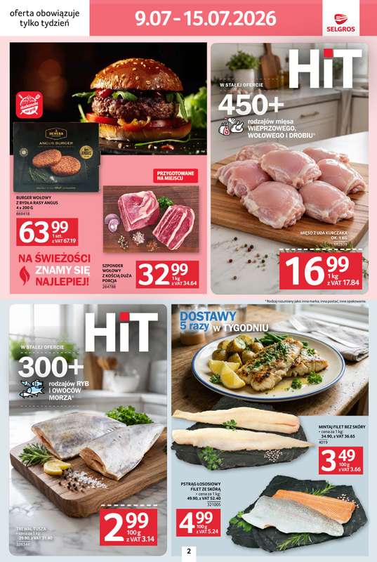 Selgros - gazetka promocyjna Jeszcze więcej super promocji! od czwartku 09.07 do środy 15.07 - strona 2