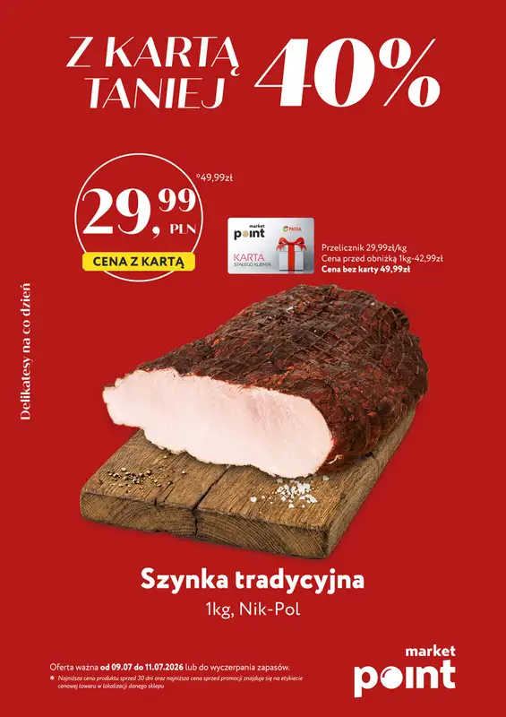 Market Point - gazetka promocyjna Promocje weekendowe od czwartku 09.07 do soboty 11.07 - strona 8