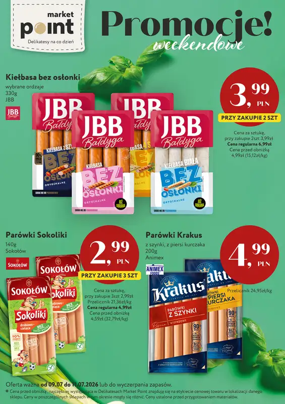 Market Point - gazetka promocyjna Promocje weekendowe od czwartku 09.07 do soboty 11.07 - strona 7
