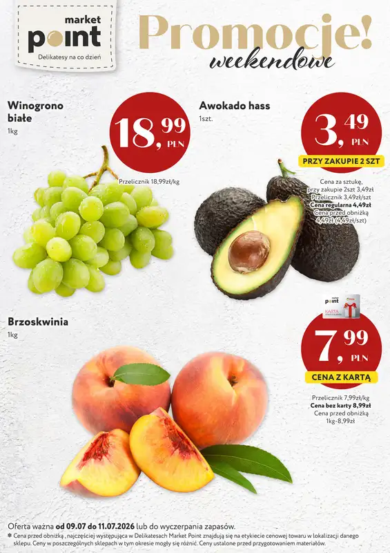 Market Point - gazetka promocyjna Promocje weekendowe od czwartku 09.07 do soboty 11.07 - strona 5