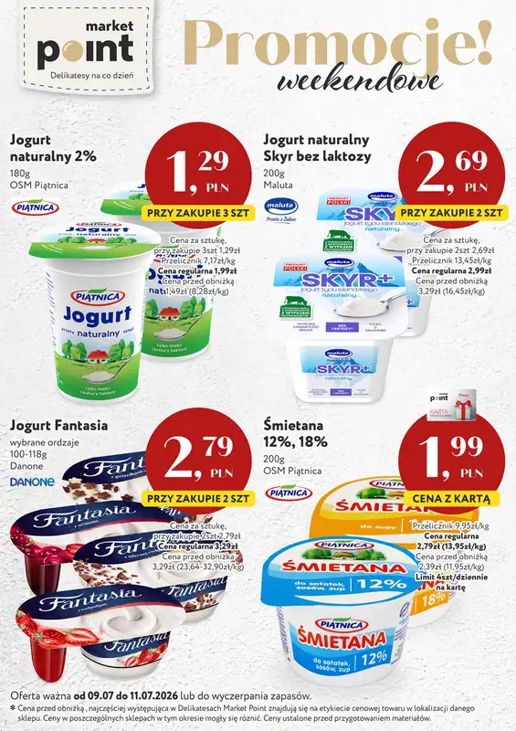 Market Point - gazetka promocyjna Promocje weekendowe od czwartku 09.07 do soboty 11.07 - strona 10