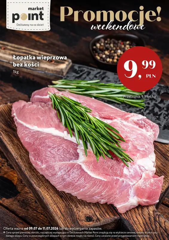Market Point - gazetka promocyjna Promocje weekendowe od czwartku 09.07 do soboty 11.07 - strona 2