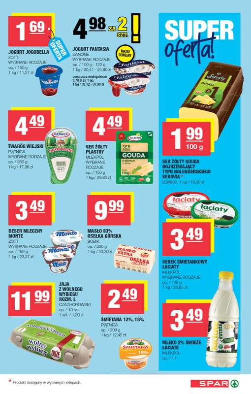 SPAR - gazetka promocyjna Gazetka Spar od środy 15.07 do niedzieli 26.07 - strona 3