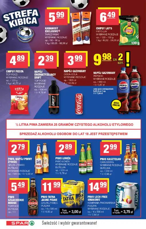SPAR - gazetka promocyjna Gazetka Spar od środy 15.07 do niedzieli 26.07 - strona 6