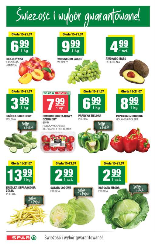SPAR - gazetka promocyjna Gazetka Spar od środy 15.07 do niedzieli 26.07 - strona 2