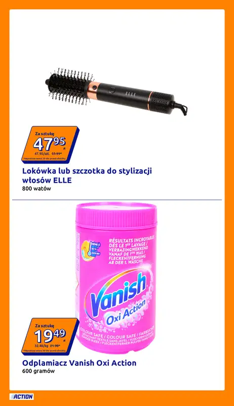 Action - gazetka promocyjna Gazetka od środy 08.07 do wtorku 14.07 - strona 4